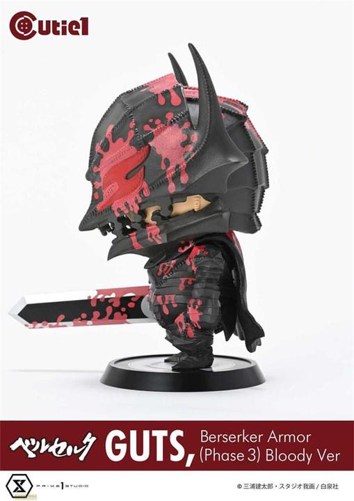 Produktbild Prime 1 Studio Berserk Cutie1 PVC Figur Guts Berserker Armor (Phase 3) Bloody Ver. 12 cm