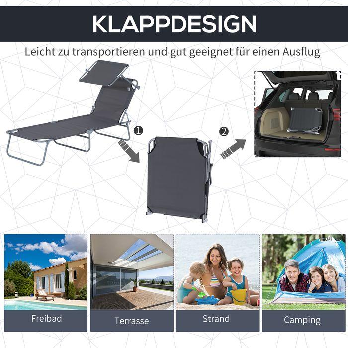 Produktbild Swisshandel24 Sonnenliege (187 cm)