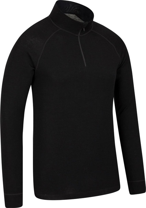 Actual product image Mountain Warehouse Mens Merino Wool Base Layer Top (Pack of 2) (4XL)