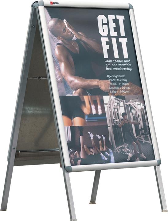 Actual product image Nobo Poster stand, weatherproof (A2)