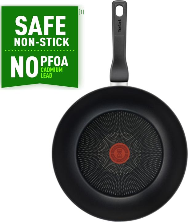 Produktbild Tefal Titanium Force Wokpfanne 28 cm (28 cm, Wok Pfanne, Aluminium)