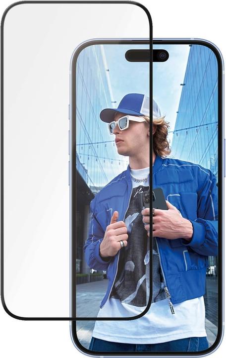 PanzerGlass Ceramic Protection Ultra-Wide Fit (1 Stück, Apple iPhone 16, Apple iPhone 15)