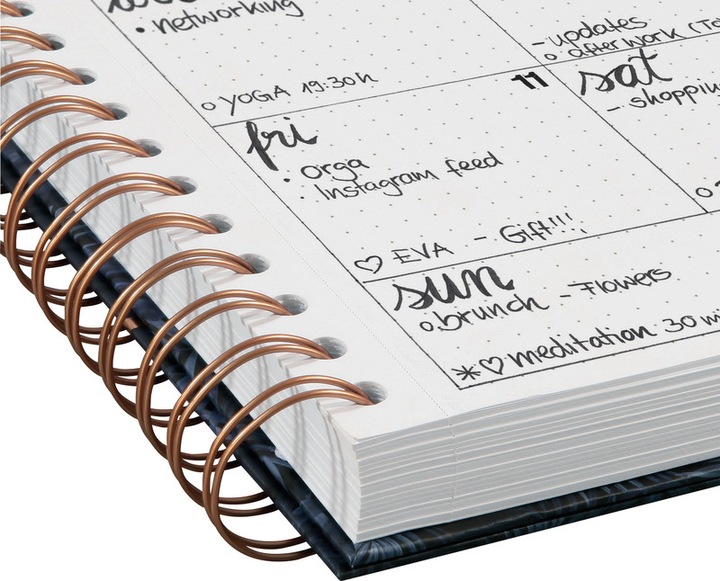 Actual product image Sigel Spiral Book Jolie (A5, Dotted, Hardcover)