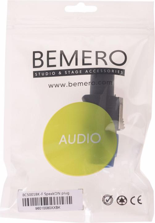 Actual product image Bemero SpeakON BC5001BK-F