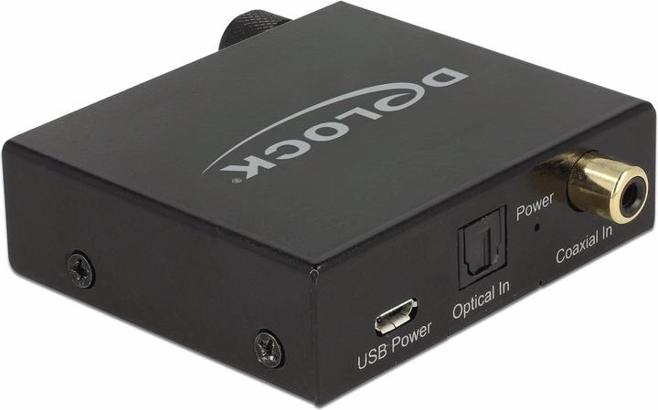 Produktbild Delock Digital Audio zu Analog HD Konverter (Digital -> Analog, Audio Switch)
