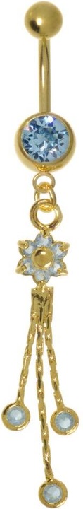 Immagine prodotto Bijouteria Piercing ventre (Vetro (di orologio), Acciaio chirurgico)