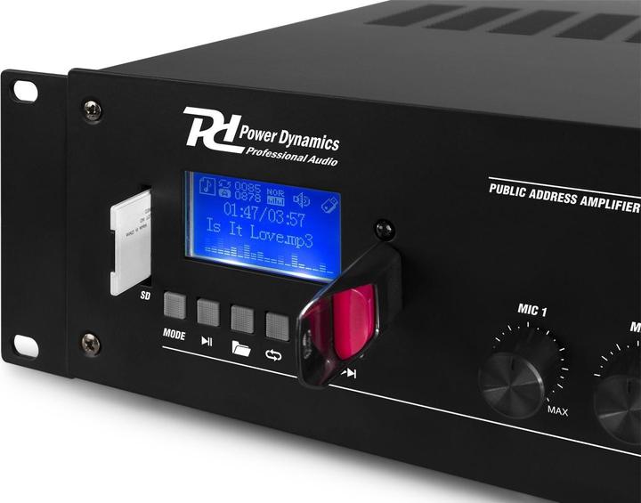 Produktbild Power Dynamics Verstärker Pro PRM360 4-Zonen Mischer (Verstärker)
