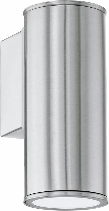 Immagine prodotto EGLO RIGA lampada da parete in acciaio inox/ (400 lm, GU10, IP44)