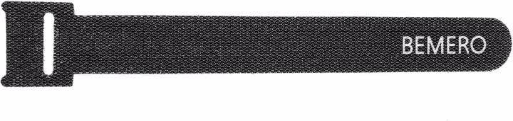 Produktbild Bemero Klett-Kabelbinder 16015BK-MP 10 Stk. (Klettkabelbinder, 160 mm, 10 Stk.)