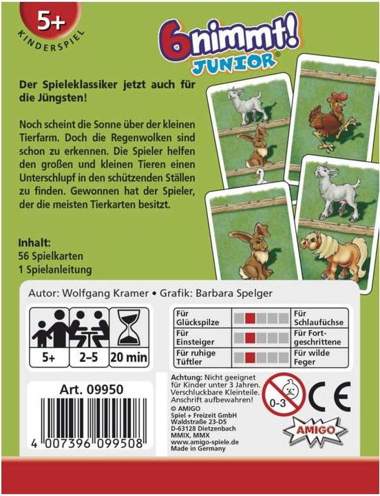 Productafbeelding Amigo 6 takes! Junior (Duits)