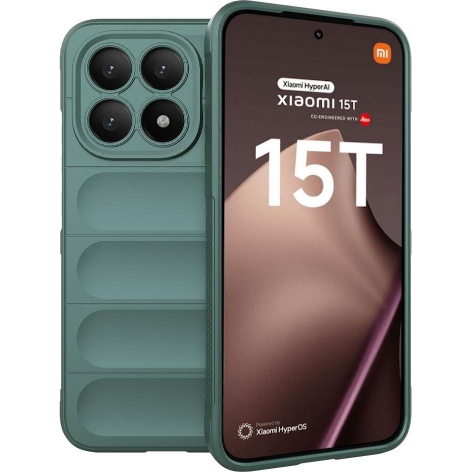 Screenguard CloudCase Xiaomi 15T Hülle (Xiaomi 15T), Cover smartphone, Verde