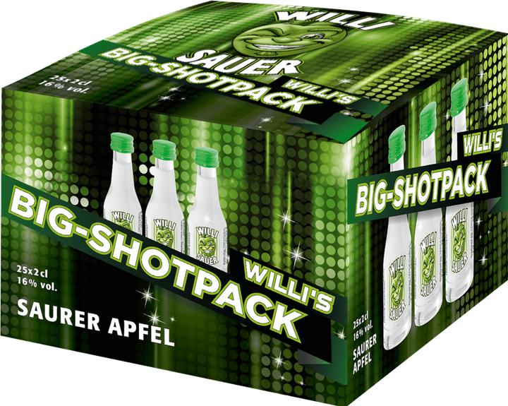 Produktbild Willi Liköre Shot / (25 x 2 cl)