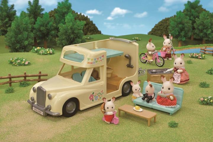 Actual product image Sylvanian Families family campervan