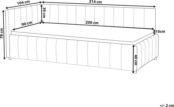 Image du produit Beliani Lisieux (90 x 200 cm)