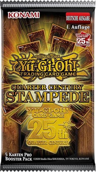 Yu-Gi-Oh Quarter Century Stampede (Englisch, Booster Display)