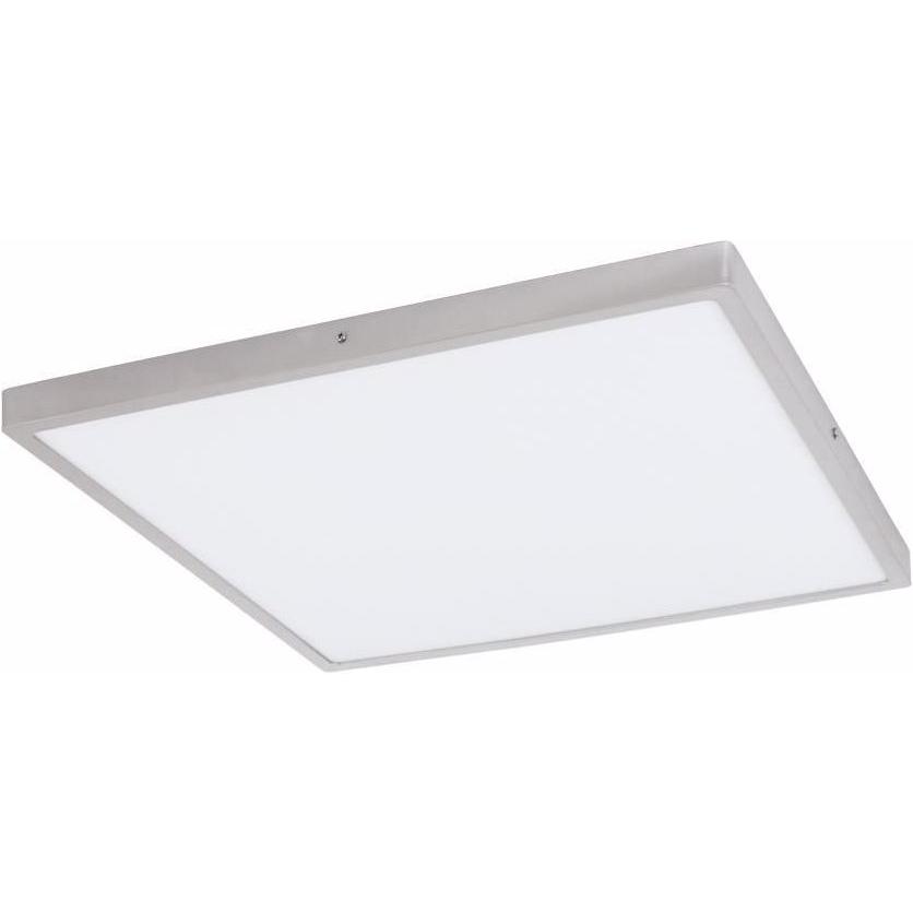 EGLO, Wandleuchte + Deckenleuchte, FUEVA 1 Aufbauleuchte silber weiss (2900 lm)