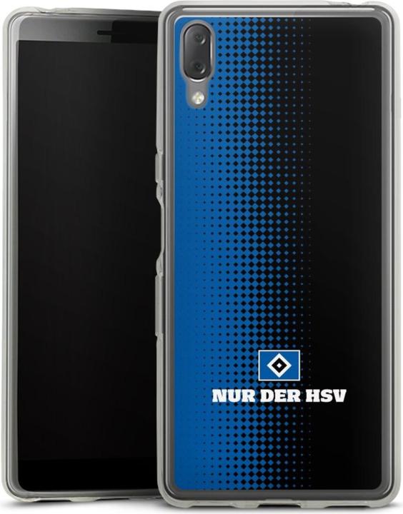 Produktbild DeinDesign Silikon Hülle für Sony Xperia L3 Handyhülle Case Smartphone Schutzhülle HSV Logo Offizielles (Sony Xperia L3)