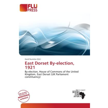 East Dorset By-election, 1921, Fachbücher