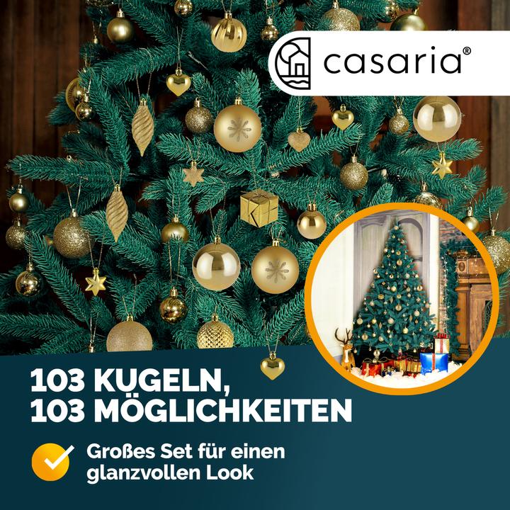 Image du produit Deuba Décors de Noël (103 -pièce)