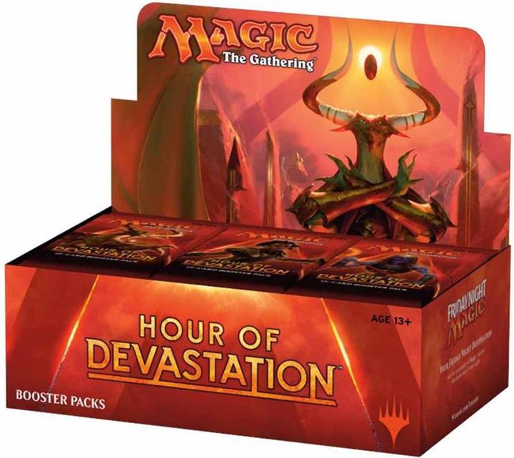 Image du produit Magic the Gathering Booster Box Hour of Devastation - EN (Anglais, Affichage du booster)