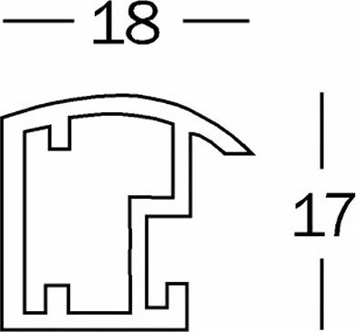 Actual product image Walther Design Trendstyle 20x30 plastic (20 x 30 cm)