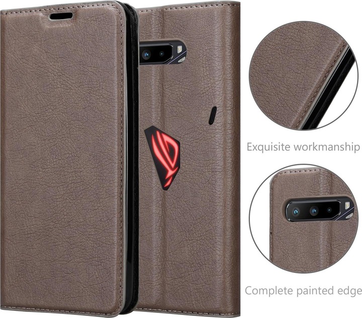 Actual product image Cadorabo Book Invisible Magnet Cover (Asus ROG Phone III)