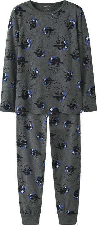 Actual product image Name it Nkmnightset Dark Grey Mel Skull Noos (92)