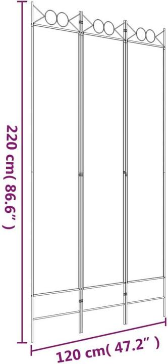 Produktbild vidaXL Raumteiler