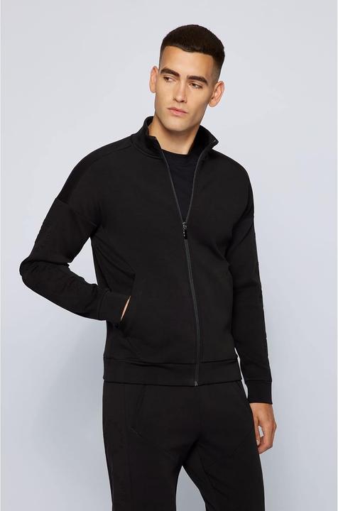 Produktbild BOSS Skaz Circle Sweatjack mit Bold-Logo und ikonischen Cutlines (XL)