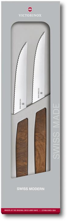 Image du produit Victorinox Couteau à steak suisse moderne (2 pcs, Couteau)