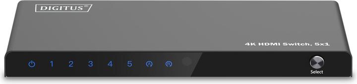 Image du produit Digitus Commutateur HDMI 4K, 5x1