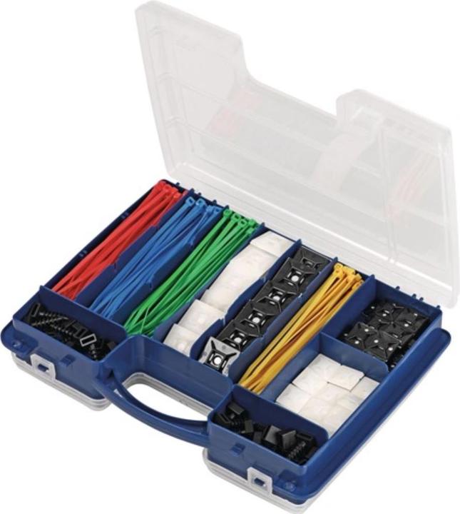 Productafbeelding HP Autozubehör Kabelbinderset 304 stuks.PA 6,6 (Plastic kabelbinders, 285 mm, 304 Pcs.)