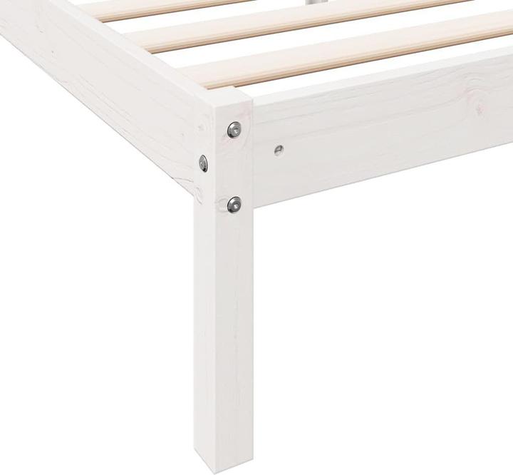 Actual product image vidaXL Bett Extra Lang ohne Matratze 80x220 (80 x 220 cm)