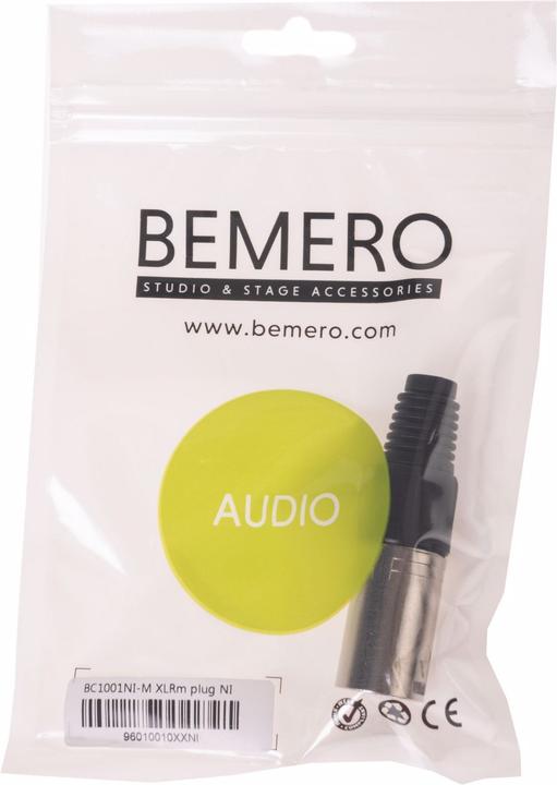 Produktbild Bemero XLR Stecker BC1001NI-M