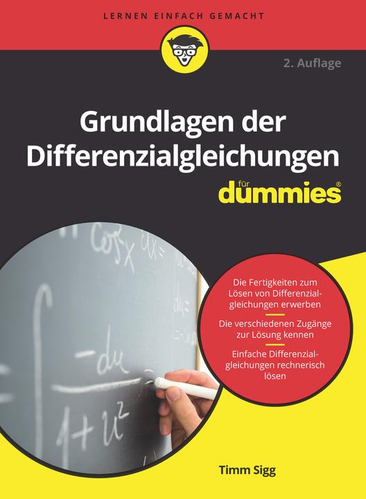 Produktbild Grundlagen der Differenzialgleichungen für Dummies (Deutsch, 2018)