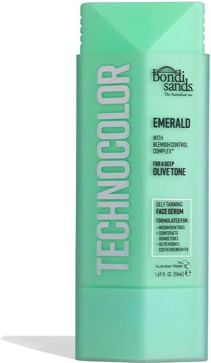 Produktbild Bondi Sands Technocolor Emerald Selbstbräuner Gesichtsserum Einfache Anwendung Streifenfreie Bräune (Selbstbräunungsserum, 50 ml)