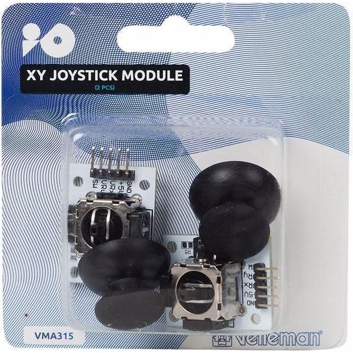 Thumbnail - Velleman XY Joystick Module, Entwicklungsboard Zubehör, Weiss
