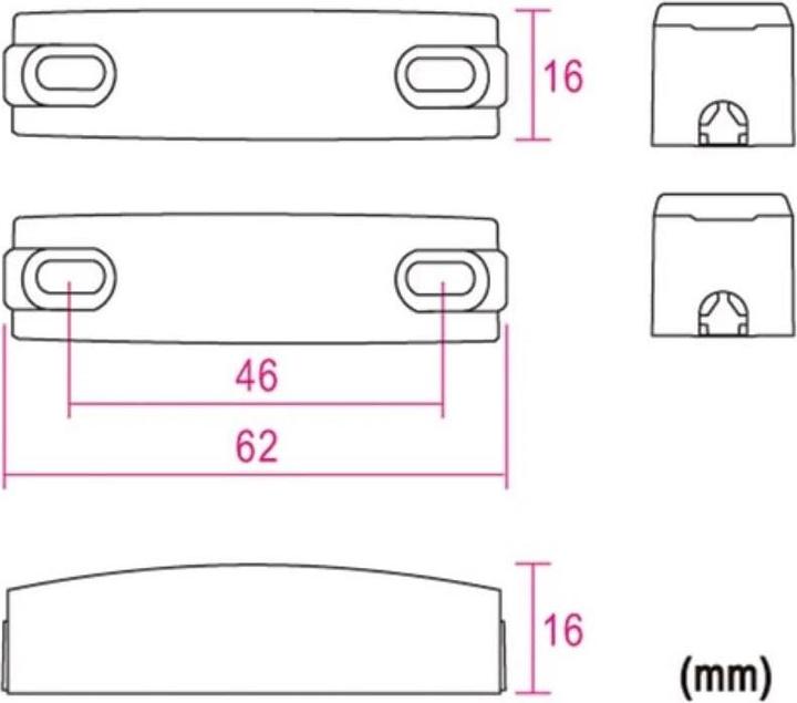 Image du produit Velleman Commutateur magnétique 0.5A 100V Dc Nc Lead Wires