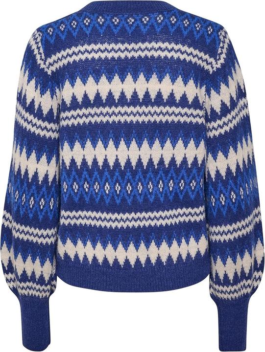 Produktbild Part Two Pullover RicciPW PU Jacquard Blueprint (S)