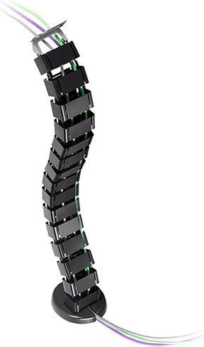 Produktbild Icy Box IB-MSA104-CM sorgt fuer ein sauberes Erscheinungsbild am Schreibtisch verbirgt saemtliche Kabel