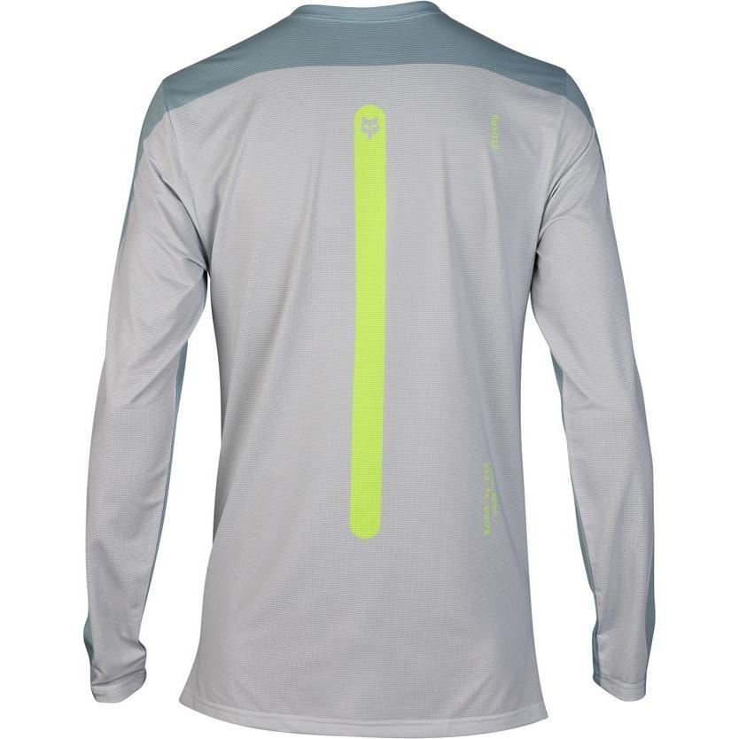 Thumbnail - Fox, Herren, Velotrikot, Jersey 24 Flexair Aviation Ls Race G (L), Grau, L