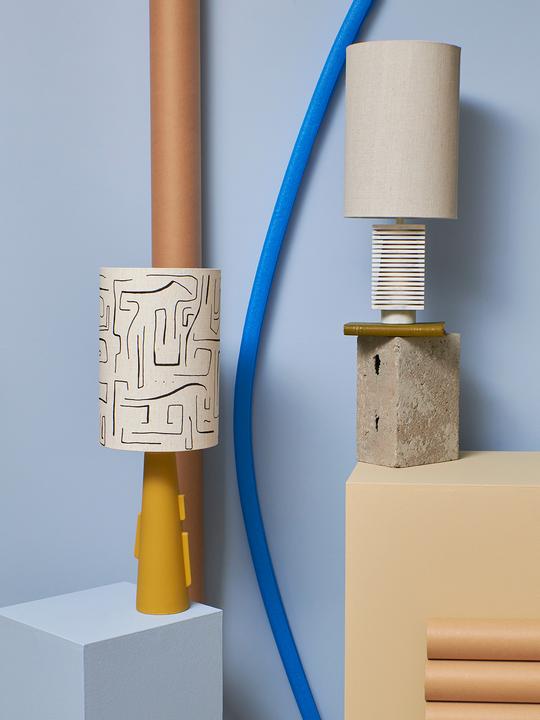 Image du produit HK Living Abat-jour à cylindre (E27)
