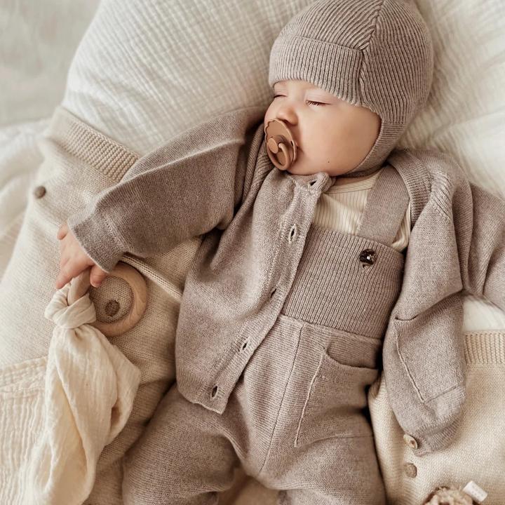 Actual product image Saga Copenhagen Merino Overalls Delpa - Shell (92)