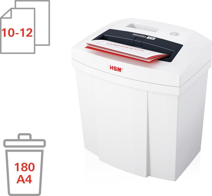 Actual product image HSM Shredder SECURIO 2250111 C14 3,9mm (Strip cut)