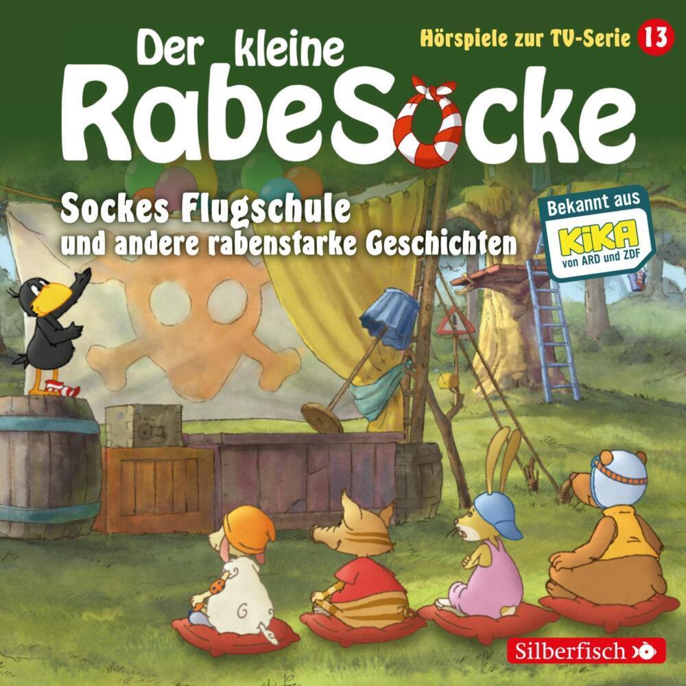 Sockes Flugschule U.A.Rabenstarke Geschichten, Hörbücher von Jan Strathmann, Katja Grübel