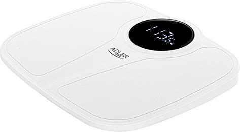 Immagine prodotto Adler bilancia pesapersone Bilancia elettronica AD 8172 fino a 180 kg - bianco (180 kg)