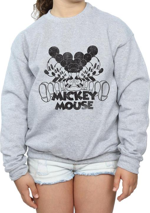 Produktbild Disney Mickey Mouse Mirrored Sweatshirt Mädchen (152, 158)