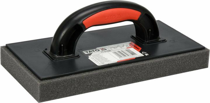 Actual product image Yato Trowel with grey sponge 130x270x30 mm