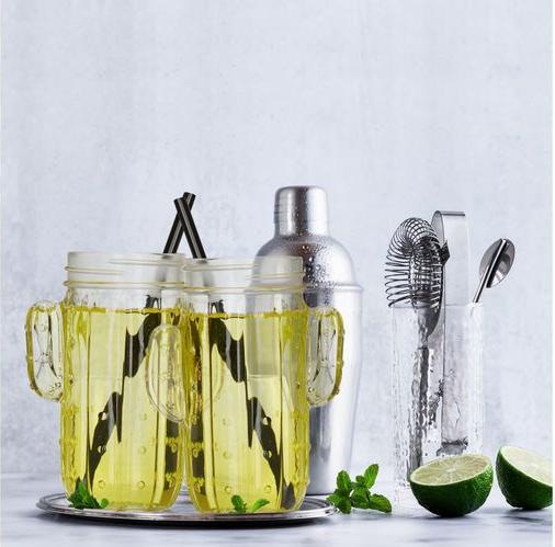 Actual product image Relaxdays 8x drinking glass (5 dl, 1 x, Long drink glasses)