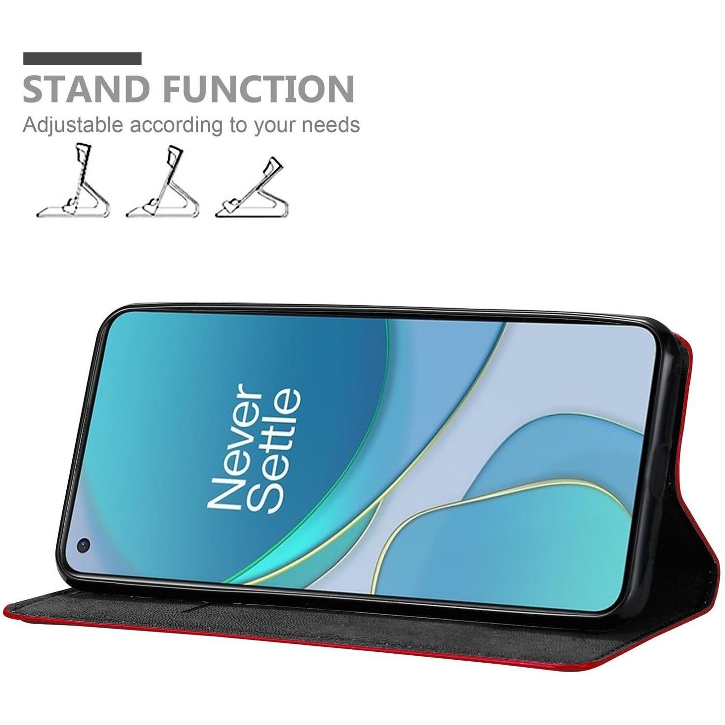 Thumbnail - Cadorabo Cover (OnePlus 8T), Smartphone Hülle, Rot